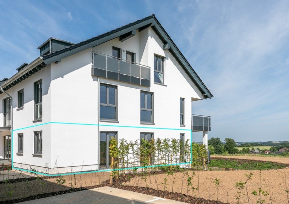 Seitenansicht Erdgeschosswohnung Neunkirchen-Seelscheid