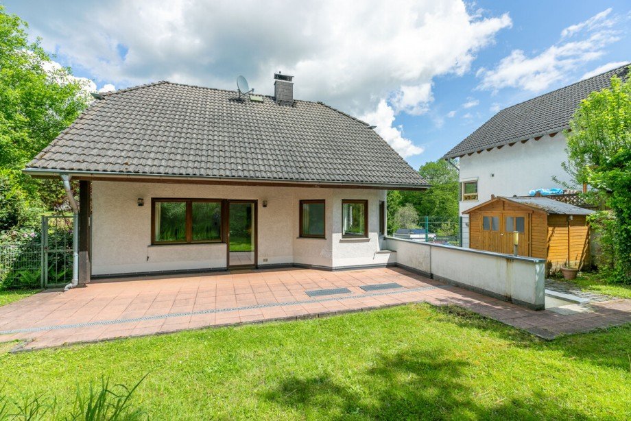 R�ckansicht Einfamilienhaus Neunkirchen-Seelscheid