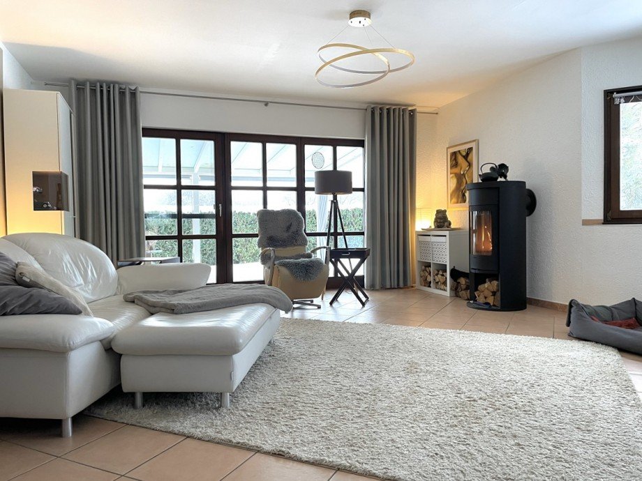 Gem�tliches Wohnzimmer Erdgeschosswohnung Much