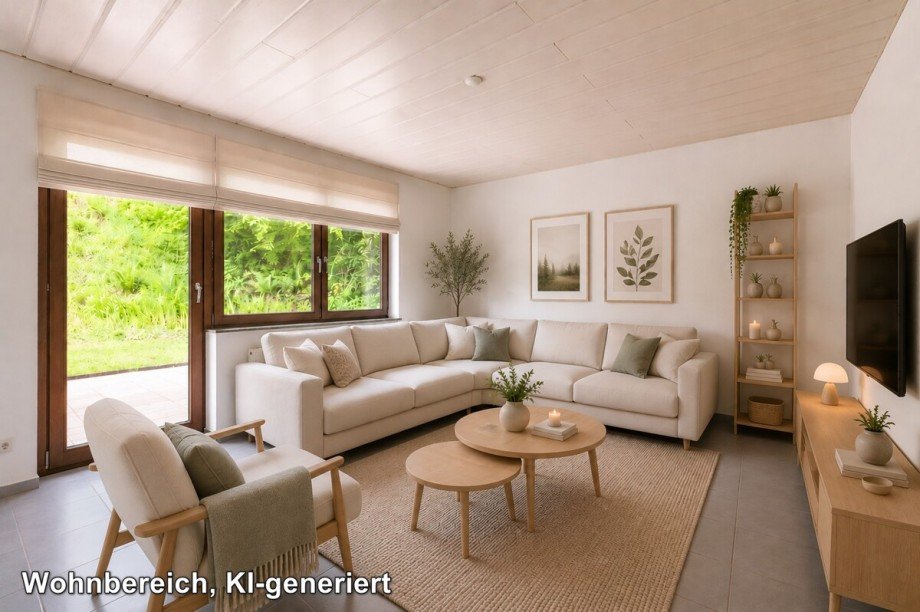 Wohnbereich, KI-generiert Einfamilienhaus Neunkirchen-Seelscheid