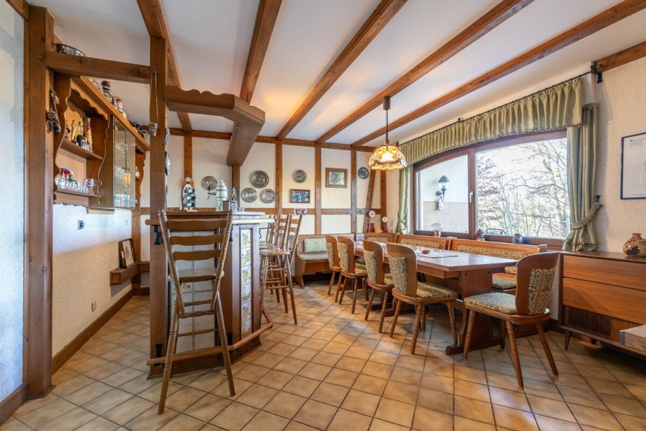 Gesellschaftsraum mit Bar Bungalow Much