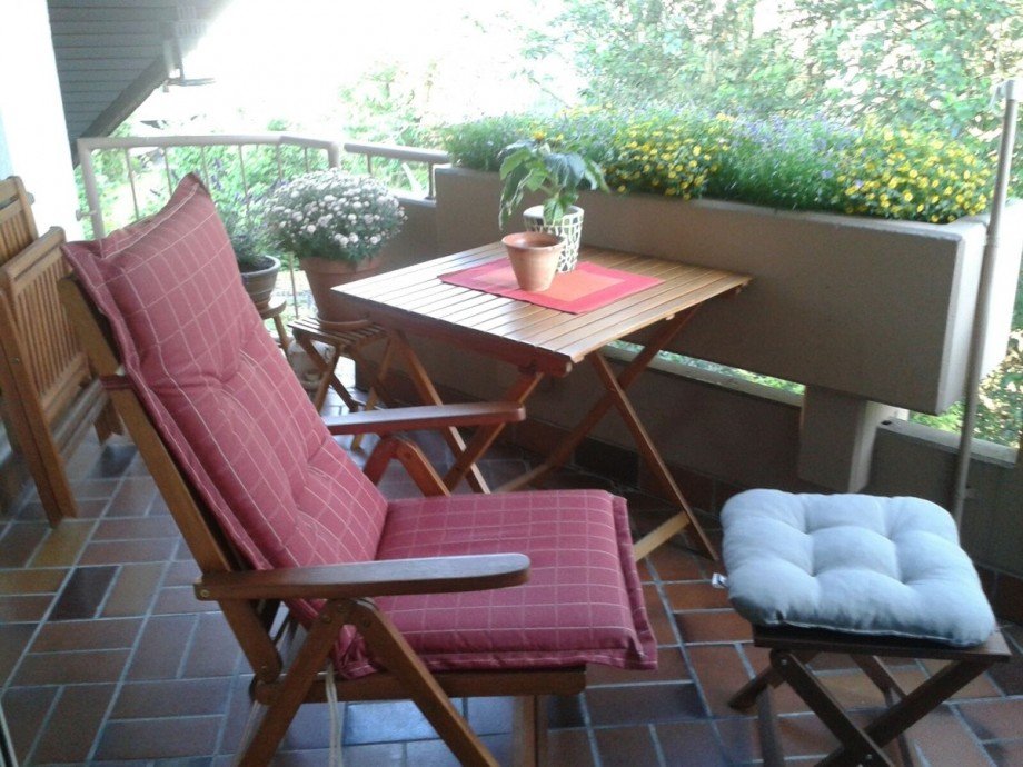 Gem�tlicher Balkon Dachgeschosswohnung Siegburg